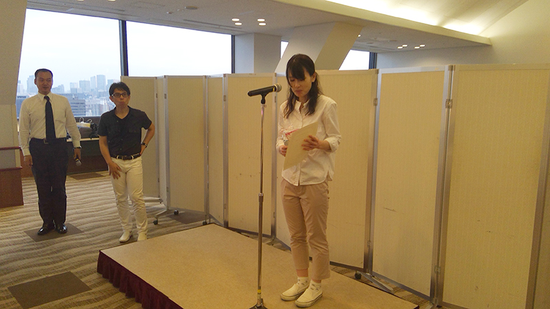研究発表会・総会打ち上げ風景