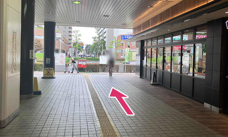 谷塚駅からのアクセス