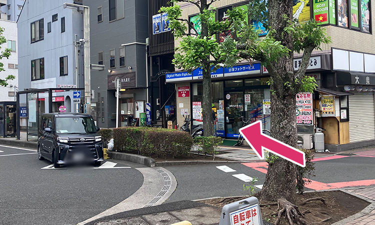 谷塚駅からのアクセス